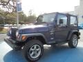 1997 Dark Blue Pearl Jeep Wrangler Sport 4x4  photo #1