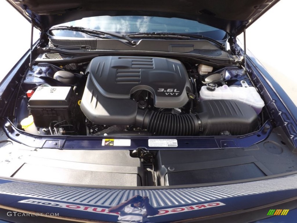 2013 Challenger SXT - Jazz Blue Pearl / Dark Slate Gray photo #12