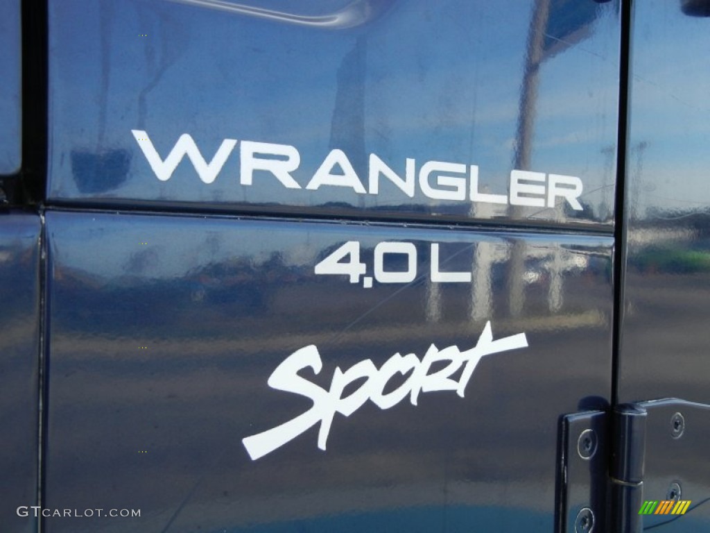1997 Jeep Wrangler Sport 4x4 Marks and Logos Photos