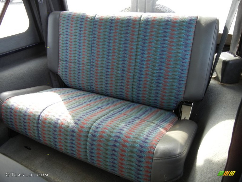 Gray Interior 1997 Jeep Wrangler Sport 4x4 Photo #76296200