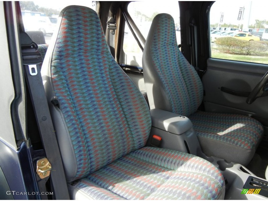 1997 Jeep Wrangler Sport 4x4 Front Seat Photo #76296256
