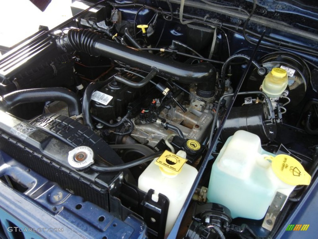 1997 Jeep Wrangler Sport 4x4 Engine Photos