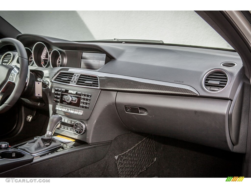 2013 Mercedes-Benz C 63 AMG Coupe AMG Classic Red Dashboard Photo #76296515