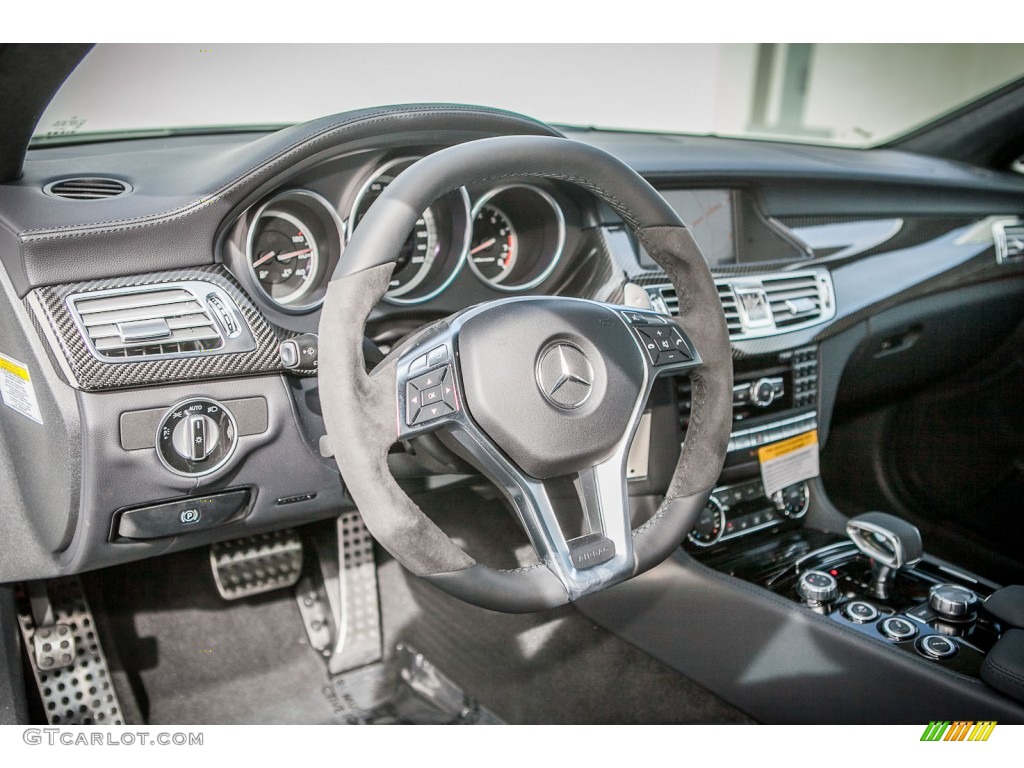AMG Black Interior 2013 Mercedes-Benz CLS 63 AMG Photo #76297385
