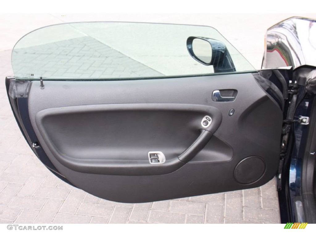 2007 Pontiac Solstice GXP Roadster Ebony Door Panel Photo #76298747