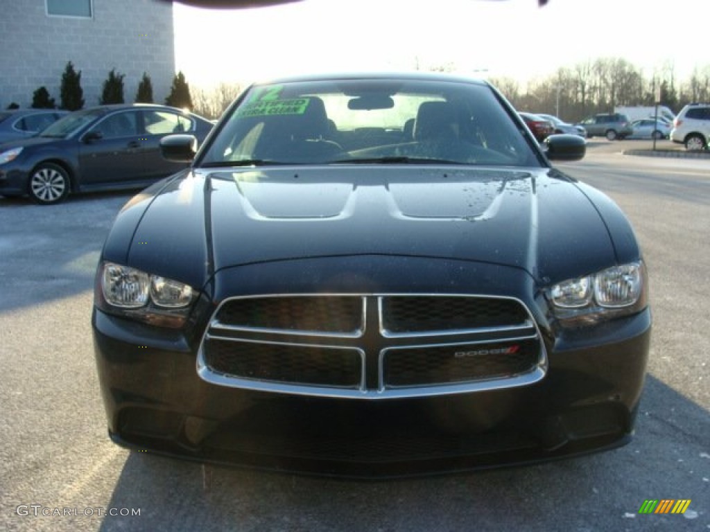 2012 Charger SE - Pitch Black / Black photo #2
