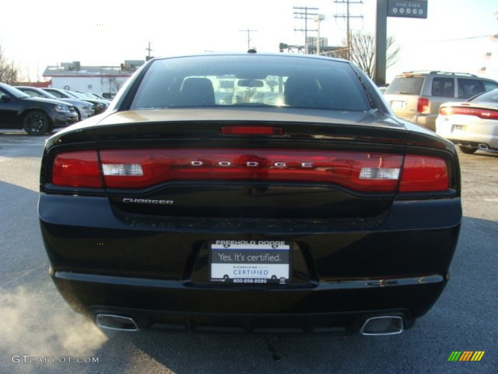 2012 Charger SE - Pitch Black / Black photo #7