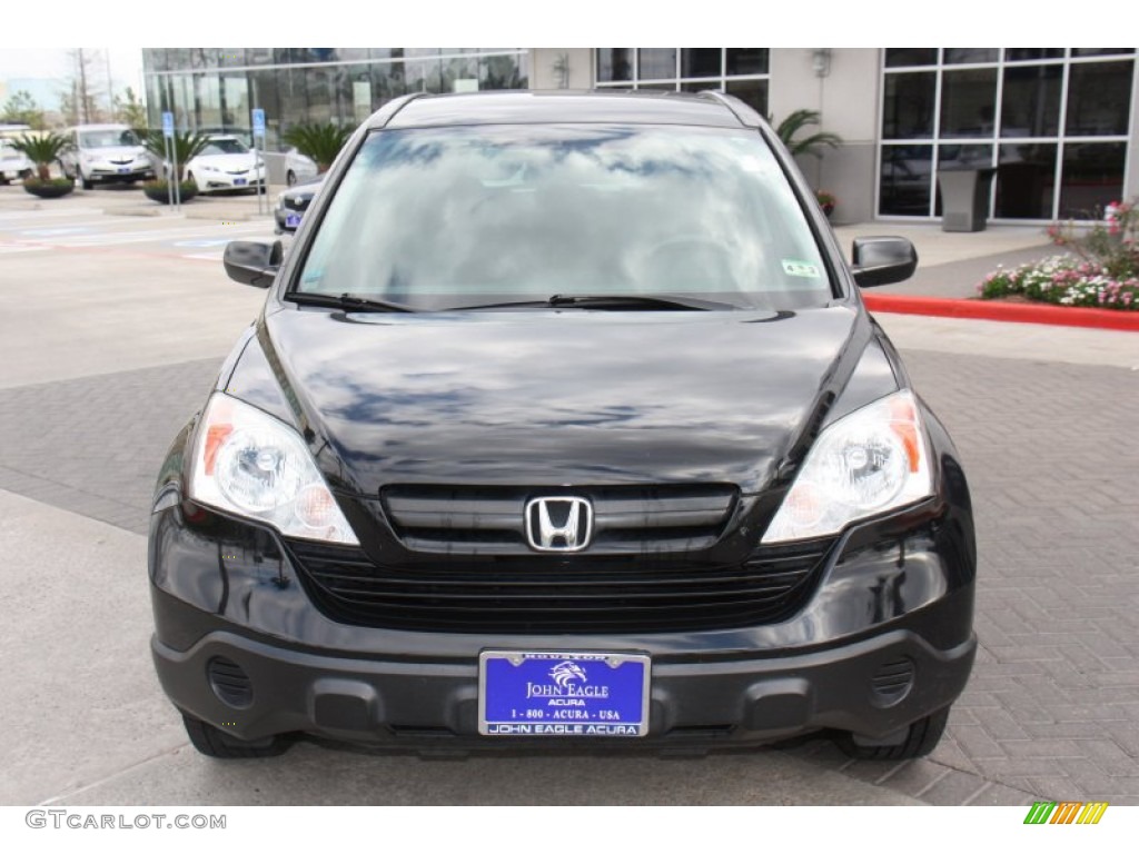 2008 CR-V LX - Nighthawk Black Pearl / Black photo #3