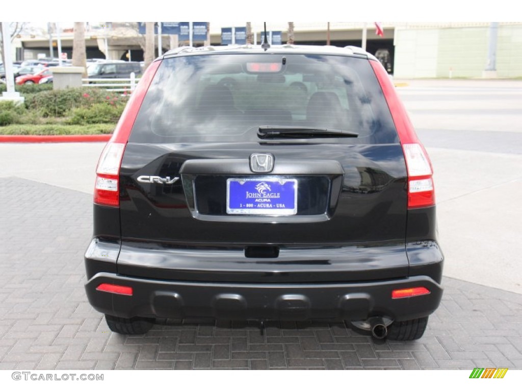 2008 CR-V LX - Nighthawk Black Pearl / Black photo #4