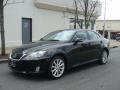 Obsidian Black 2010 Lexus IS 250 AWD Exterior