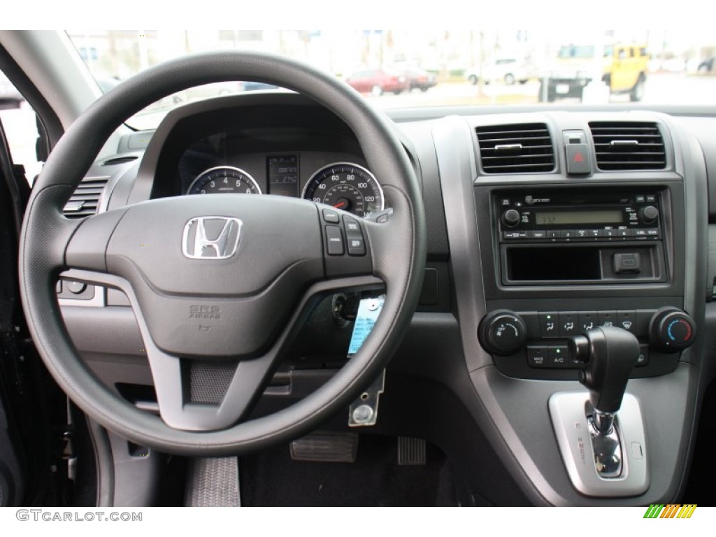 2008 CR-V LX - Nighthawk Black Pearl / Black photo #19