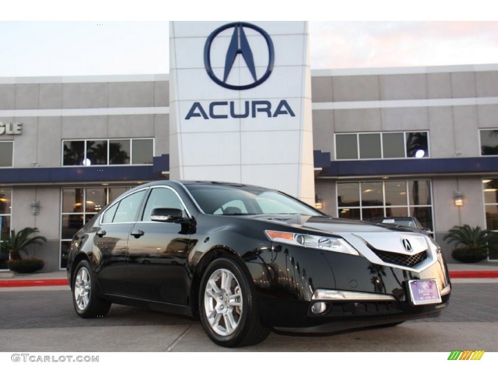 Crystal Black Pearl Acura TL