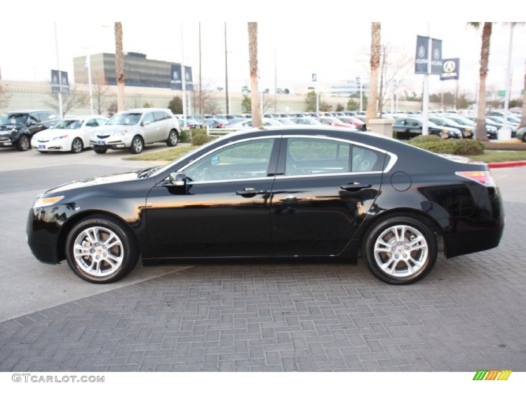 Crystal Black Pearl 2011 Acura TL 3.5 Exterior Photo #76301852