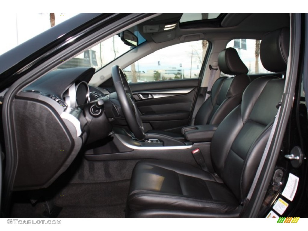 Ebony Black Interior 2011 Acura TL 3.5 Photo #76301948