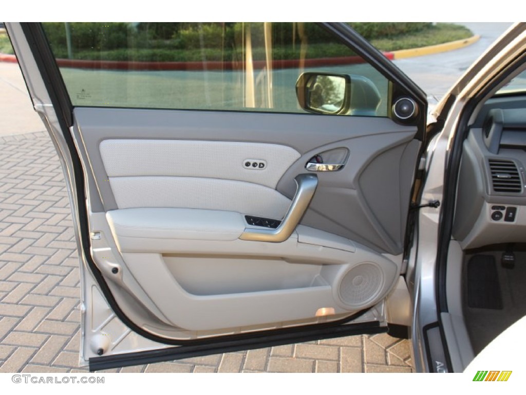 2012 Acura RDX Standard RDX Model Taupe Door Panel Photo #76302517