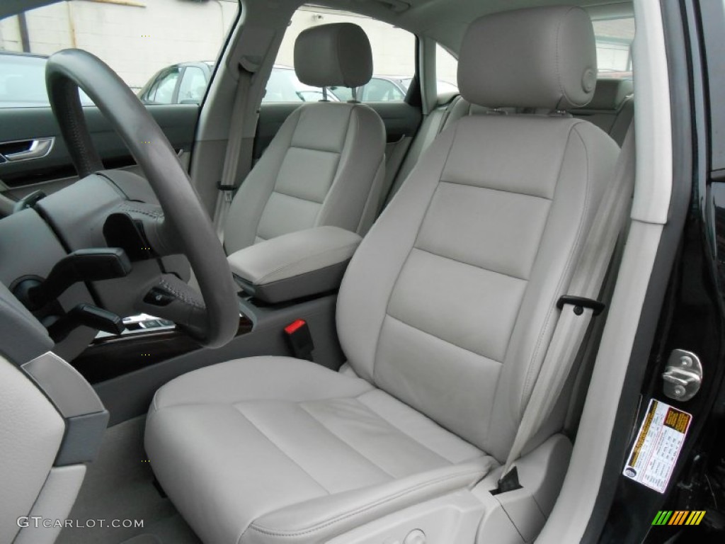 Light Gray Interior 2010 Audi A6 3.0 TFSI quattro Sedan Photo #76302683