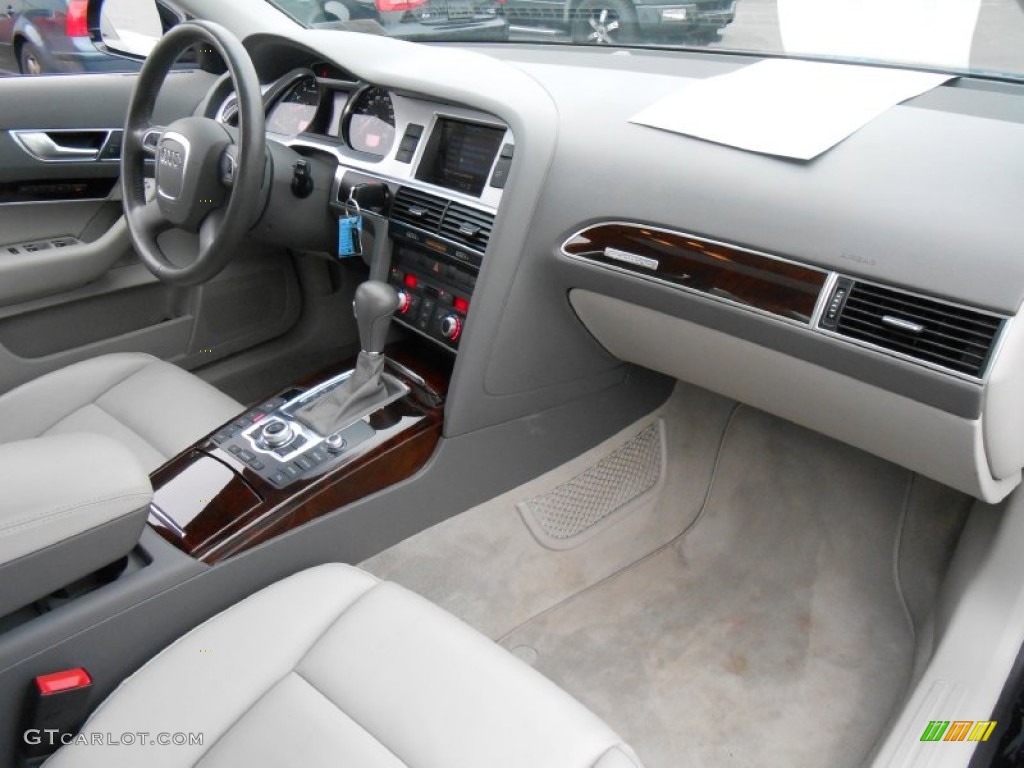 2010 Audi A6 3.0 TFSI quattro Sedan Light Gray Dashboard Photo #76302711