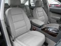 2010 Audi A6 Light Gray Interior Front Seat Photo
