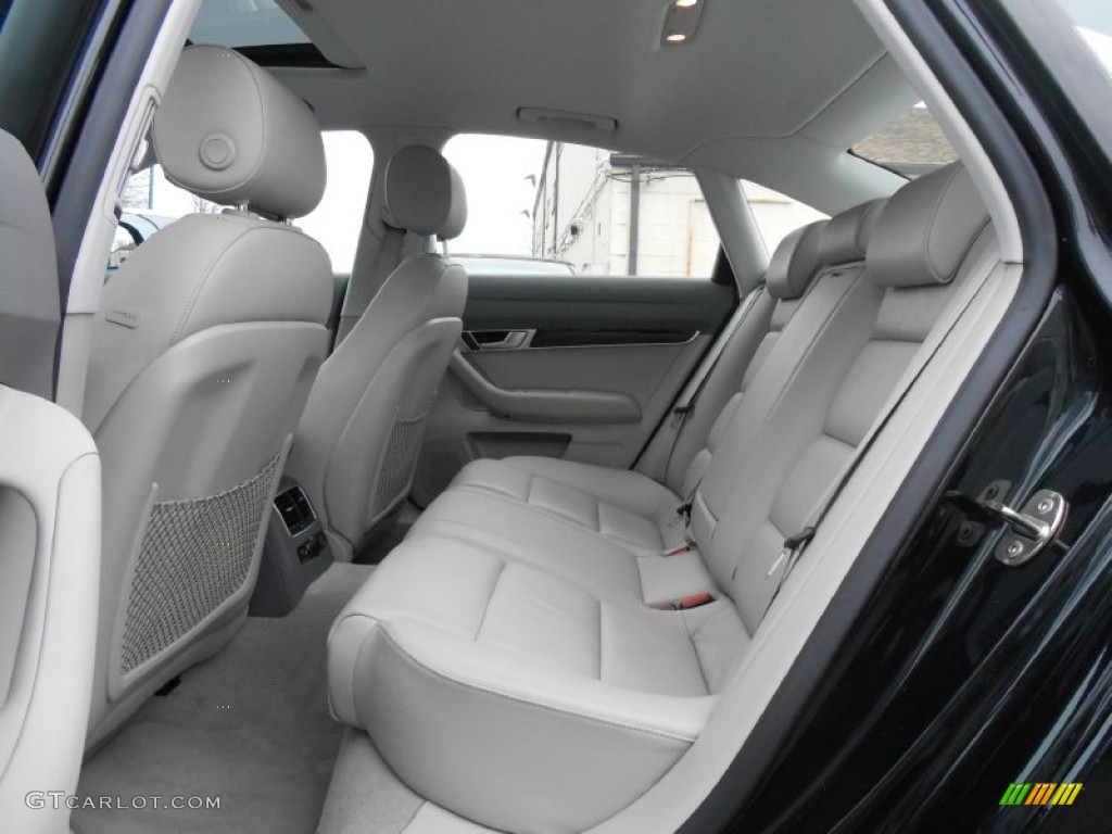 Light Gray Interior 2010 Audi A6 3.0 TFSI quattro Sedan Photo #76302821