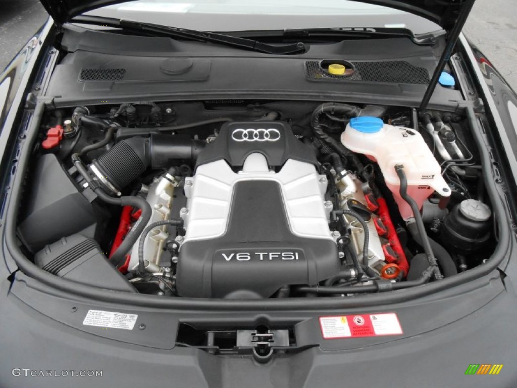 2010 Audi A6 3.0 TFSI quattro Sedan 3.0 Liter TFSI Supercharged DOHC 24-Valve VVT V6 Engine Photo #76302878