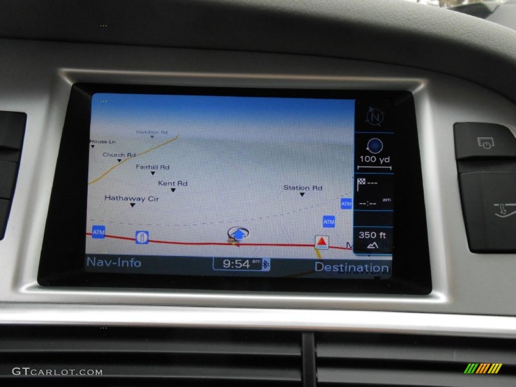 2010 Audi A6 3.0 TFSI quattro Sedan Navigation Photo #76302987