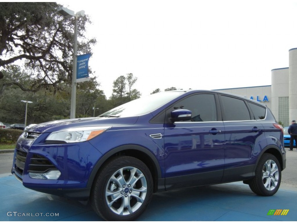 Deep Impact Blue Metallic Ford Escape