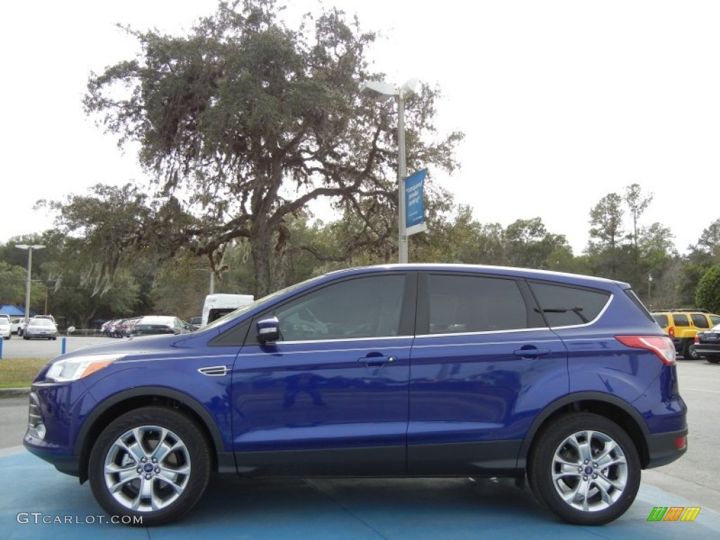 Deep Impact Blue Metallic 2013 Ford Escape SEL 1.6L EcoBoost Exterior Photo #76303512