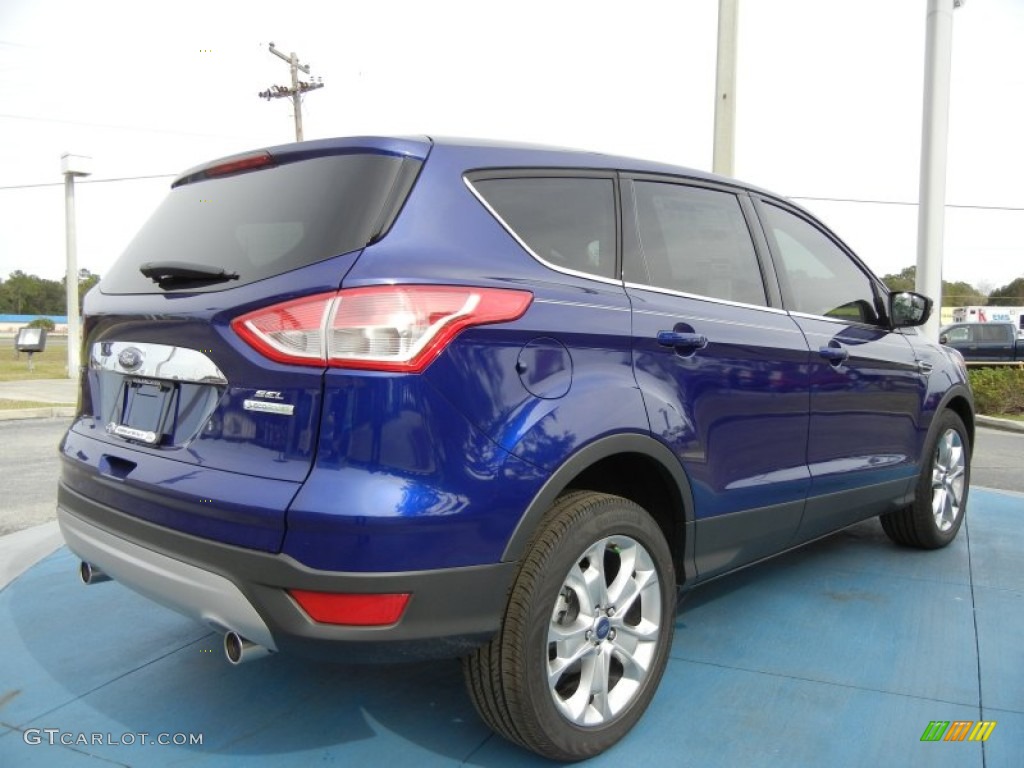 Deep Impact Blue Metallic 2013 Ford Escape SEL 1.6L EcoBoost Exterior Photo #76303528
