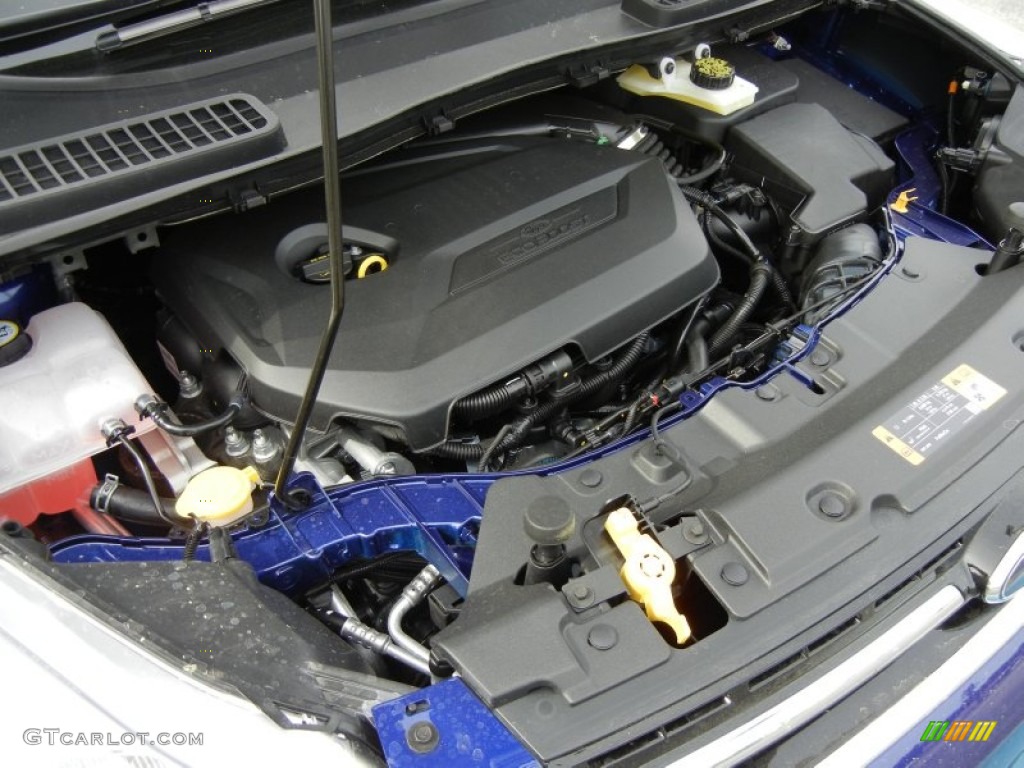 2013 Ford Escape SEL 1.6L EcoBoost 1.6 Liter DI Turbocharged DOHC 16-Valve Ti-VCT EcoBoost 4 Cylinder Engine Photo #76303685