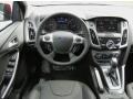 Charcoal Black 2013 Ford Focus Titanium Hatchback Dashboard