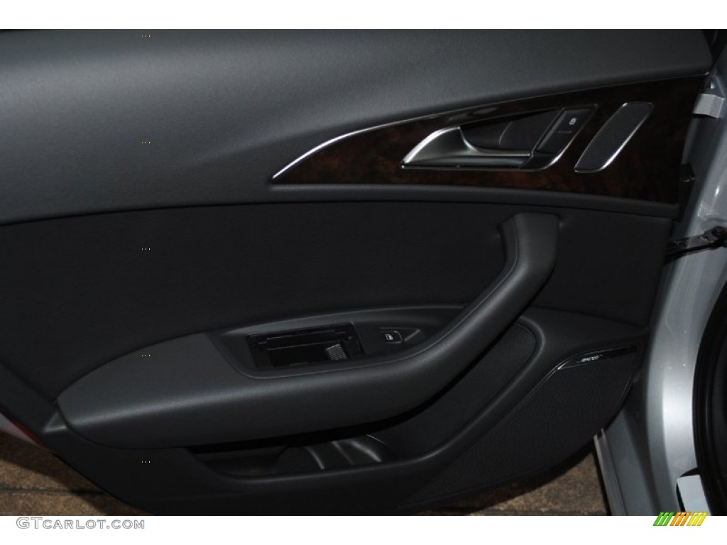 2013 A6 3.0T quattro Sedan - Ice Silver Metallic / Black photo #31