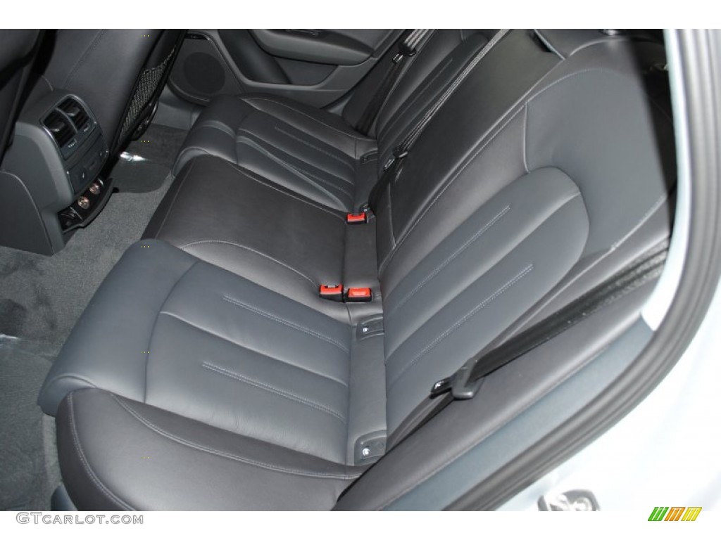 2013 A6 3.0T quattro Sedan - Ice Silver Metallic / Black photo #33