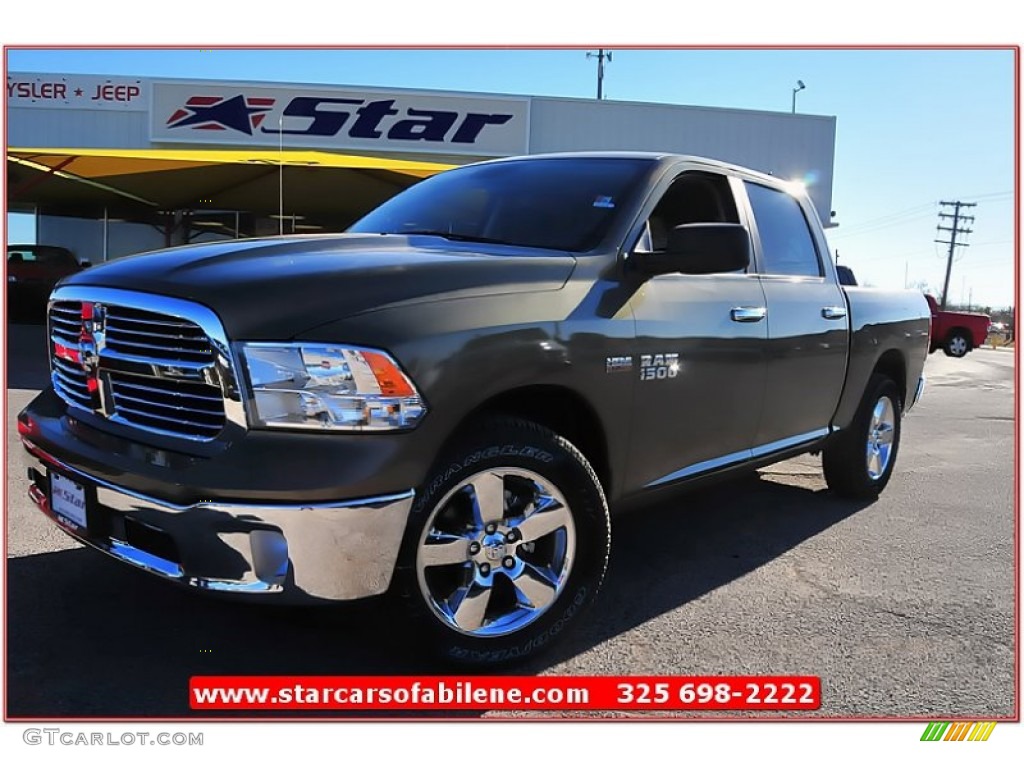 2013 1500 Lone Star Crew Cab - Prairie Pearl / Canyon Brown/Light Frost Beige photo #1