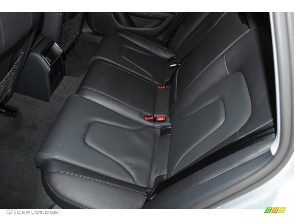Black Interior 2013 Audi A4 2.0T Sedan Photo #76305574