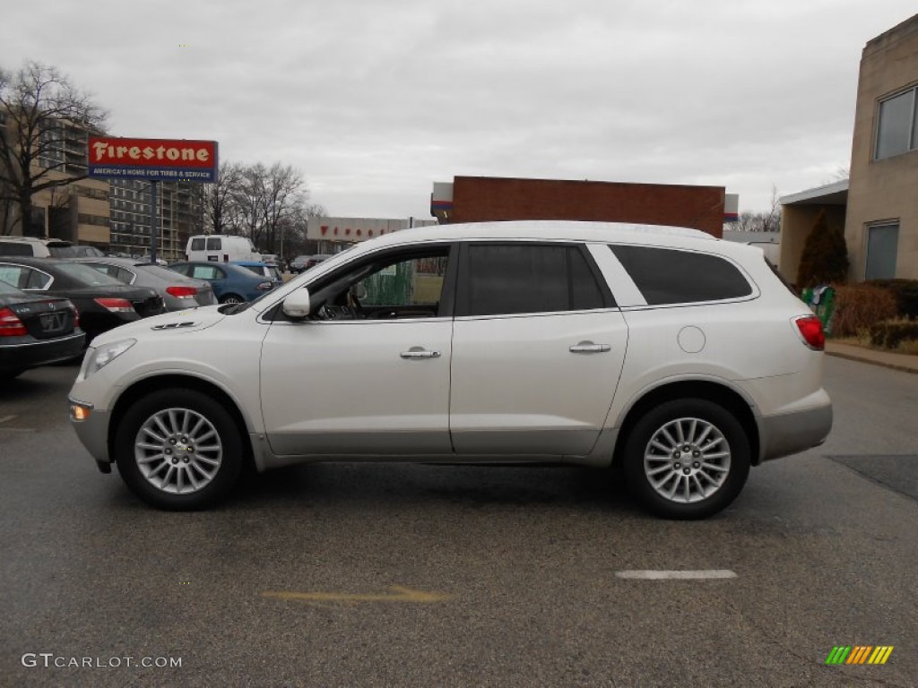 2010 Enclave CXL AWD - White Opal / Ebony/Ebony photo #8