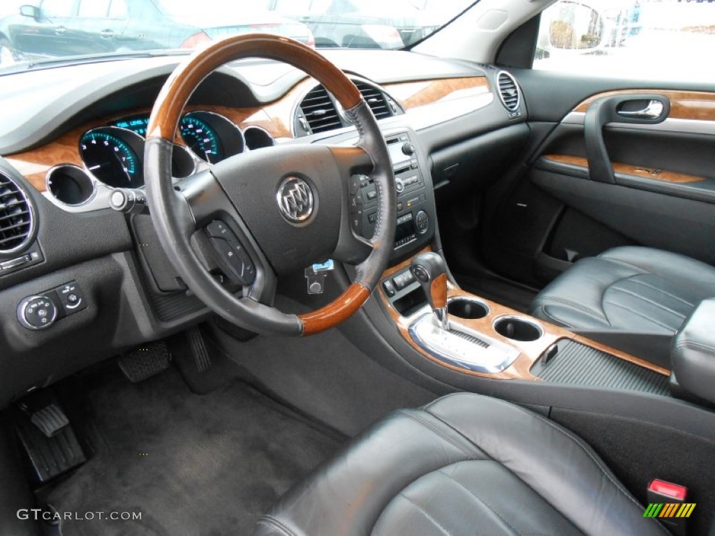 Ebony/Ebony Interior 2010 Buick Enclave CXL AWD Photo #76305707