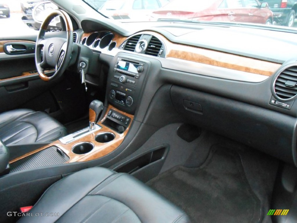 2010 Buick Enclave CXL AWD Ebony/Ebony Dashboard Photo #76305780