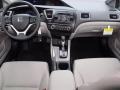 2013 Polished Metal Metallic Honda Civic LX Sedan  photo #4