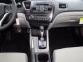 2013 Polished Metal Metallic Honda Civic LX Sedan  photo #6
