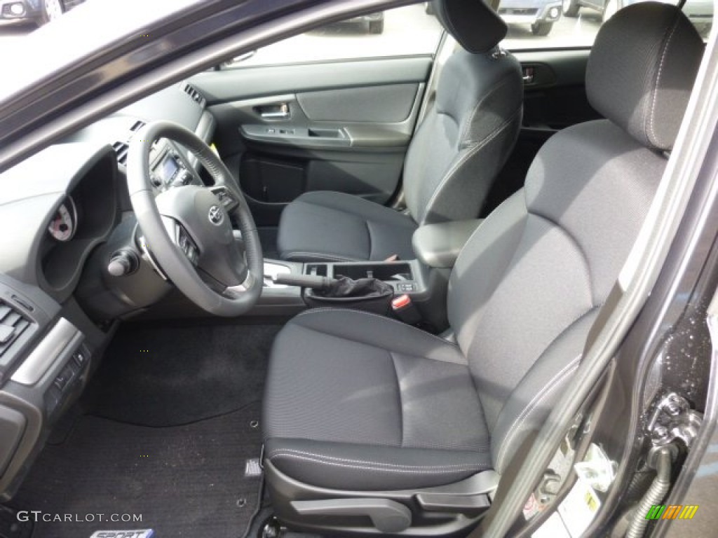 Black Interior 2013 Subaru Impreza 2.0i Sport Premium 5 Door Photo #76306330