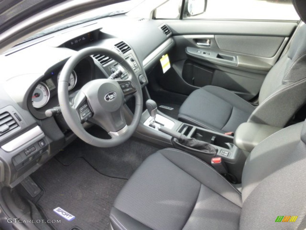 Black Interior 2013 Subaru Impreza 2.0i Sport Premium 5 Door Photo #76306351