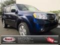 2013 Obsidian Blue Pearl Honda Pilot EX  photo #1