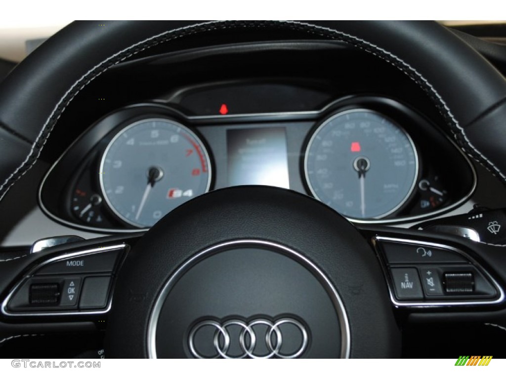 2013 Audi S4 3.0T quattro Sedan Gauges Photo #76306674