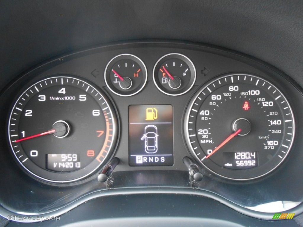 2009 Audi A3 2.0T quattro Gauges Photo #76306749