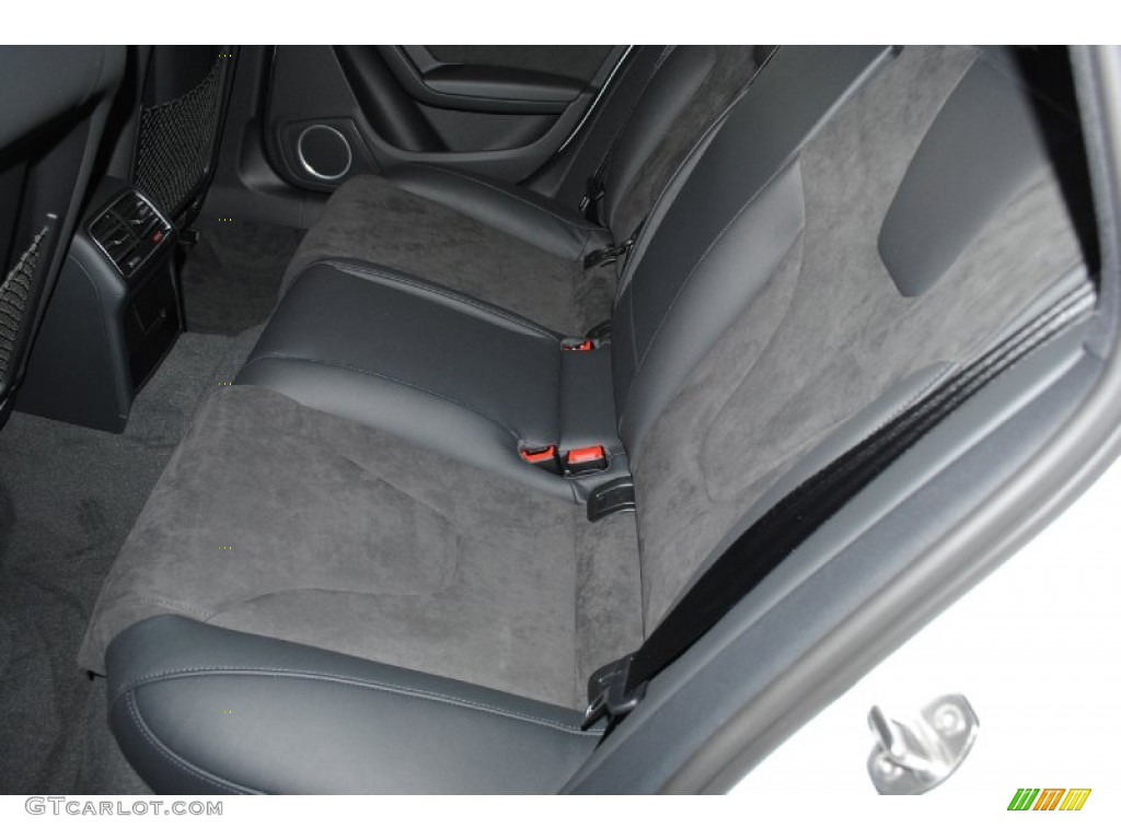 Black Interior 2013 Audi S4 3.0T quattro Sedan Photo #76306752