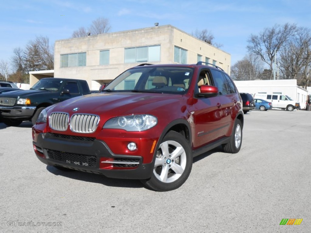 Vermilion Red Metallic BMW X5