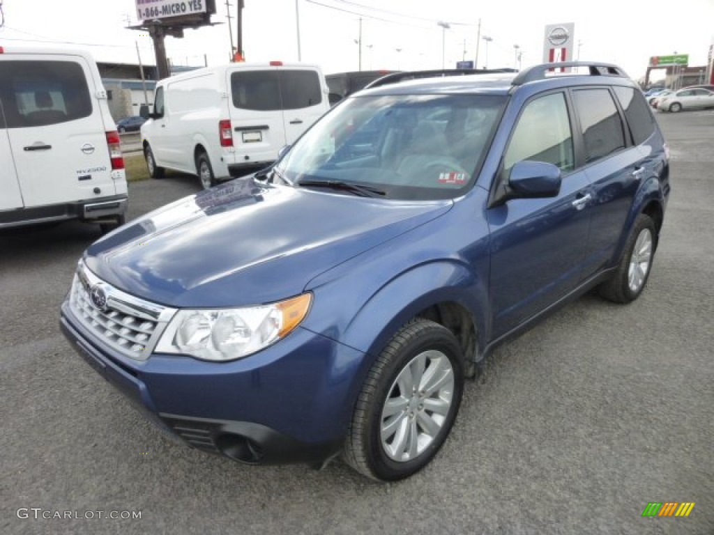 Marine Blue Pearl 2013 Subaru Forester 2.5 X Premium Exterior Photo #76307114