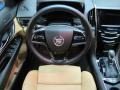 Caramel/Jet Black Accents 2013 Cadillac ATS 2.0L Turbo Premium Steering Wheel