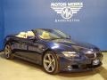 2008 Deep Sea Blue Metallic BMW 6 Series 650i Convertible  photo #1