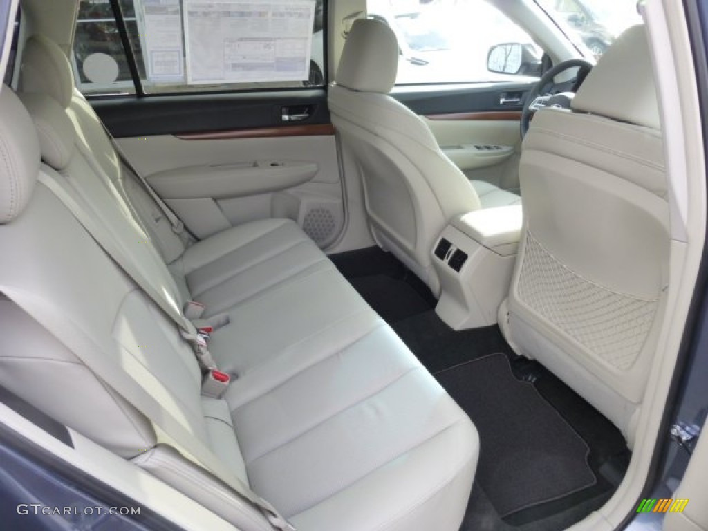 Warm Ivory Leather Interior 2013 Subaru Outback 2.5i Limited Photo #76307912